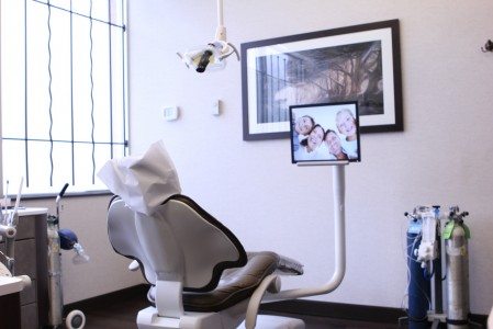 Dentist chair at North Shore Dental Group