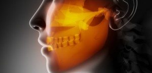 Maxillofacial concept x-ray jaws